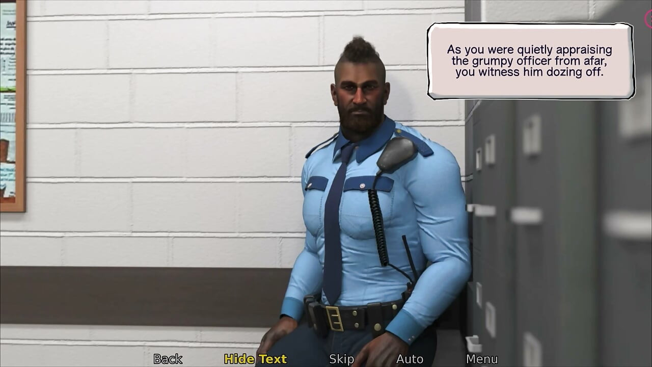 Shy fellow prisoner fucks the perverted cop!