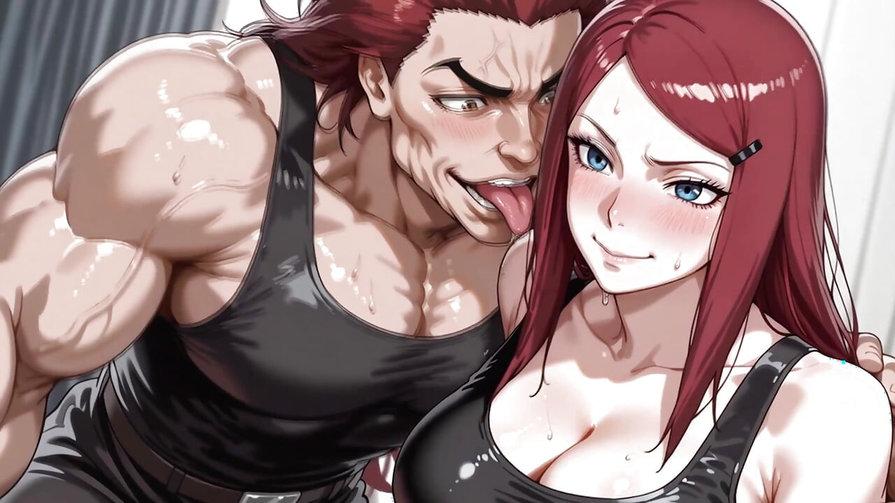 Yujiro (Baki) x Kushina (Naruto)