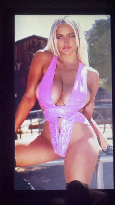 Lindsey Pelas cum tribute