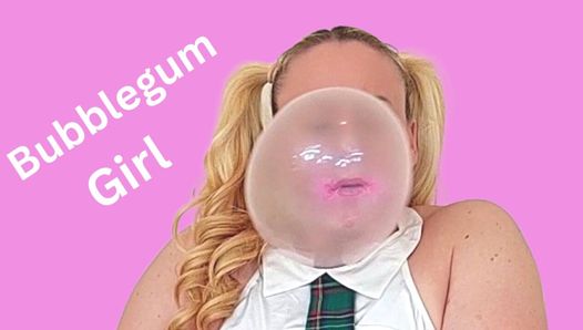 Bubbelblazende compilatie bubblegum asmr