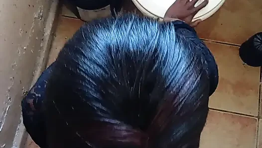 Siyah Sürtük Siyah Seksi Elbiseli Beyaz Adam Domaltmalı Ve Sakso Çekiyor