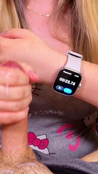 CUM In 20 SEC - Gyors kézimunka az Apple Watch TIMER-rel. JOI | 1. klip