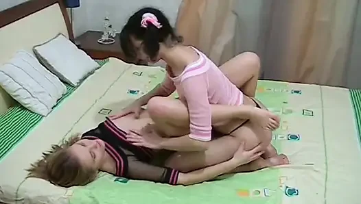 European lesbians in 69 position