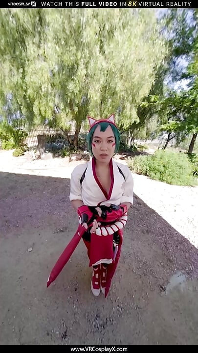 VRCosplayx Kimmy Kimmy Kim как OVERWATCH 2 KIRIKO хочет сгладить недопонимание с чистой страстью, часть 1