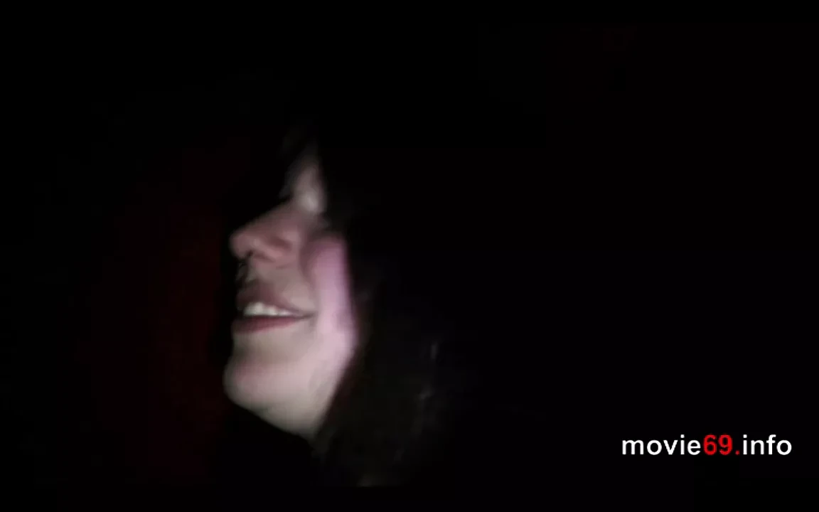 Chubby Mina blows a cock in an adult theater in Hannover