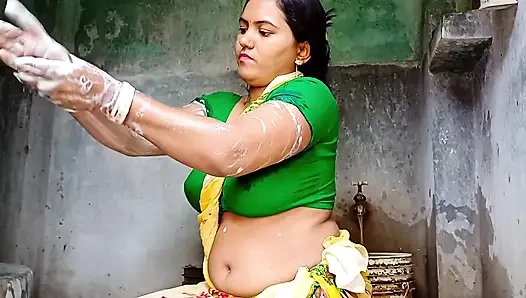 Badezimmer muslim, hijabi biwi und uski stiefmutter ki maast dreier gaand chudai klare bangla-audio