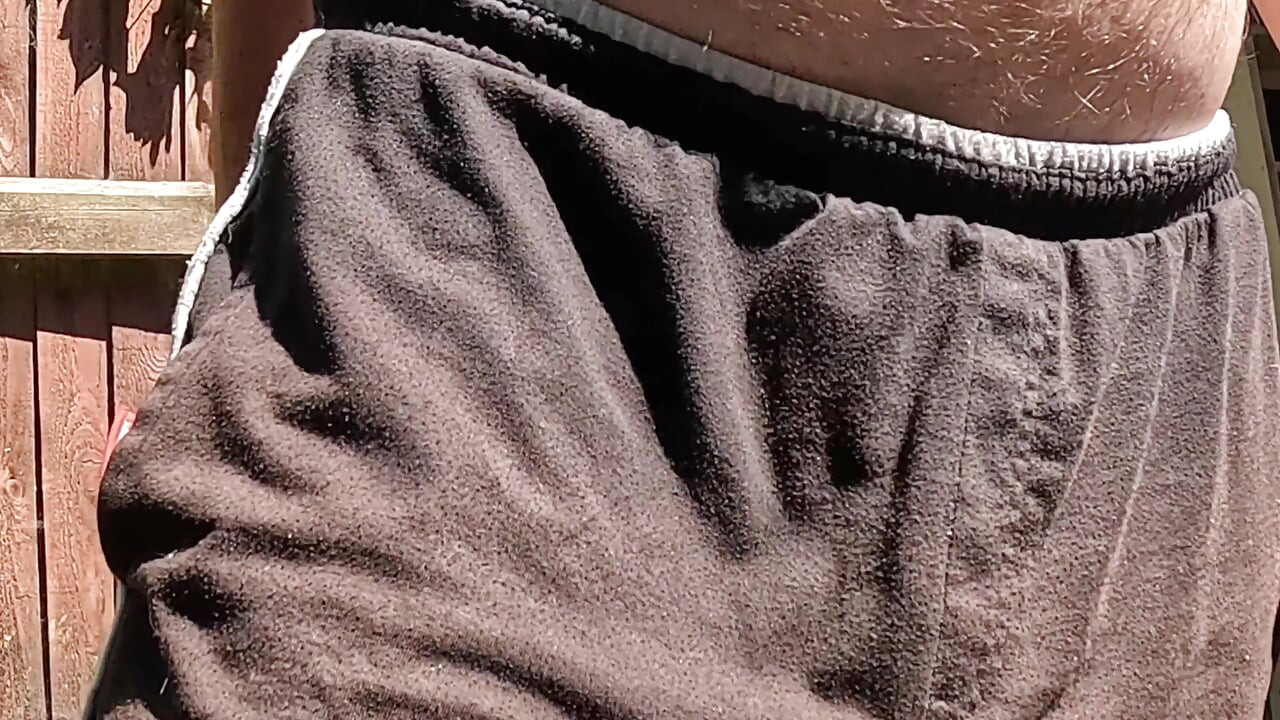 Big Uncut Cock Naked Outdoor Close up Masturbating, Edging, Cumming - Rockardglans 212