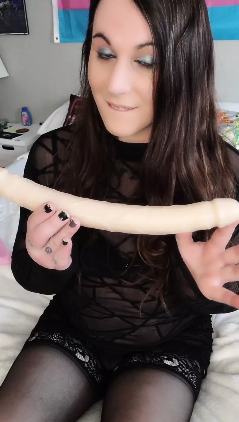 15in kesenangan dildo dua sisi dengan krttr