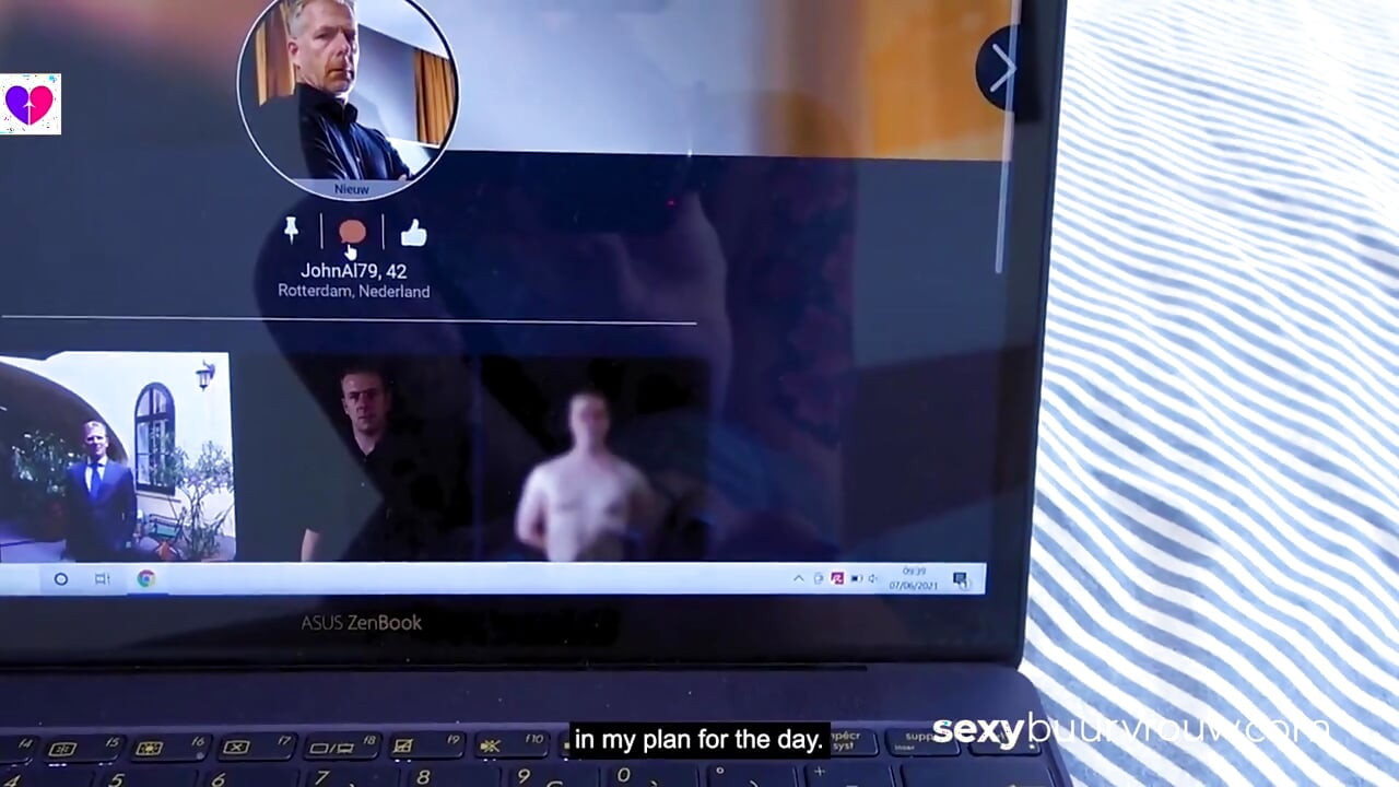 1st Time DP Anal Threesome: 3 Dutch Friends In A Room