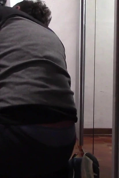 The MILF with Beautiful Legs and Pantyhose Irons and Gets Touched and Fucked