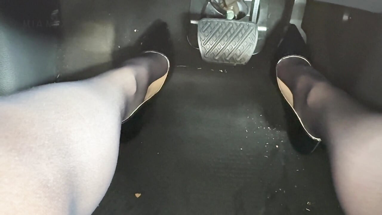 Dildo Fucks and Gas Pedal Pumps Until We Cum Hard