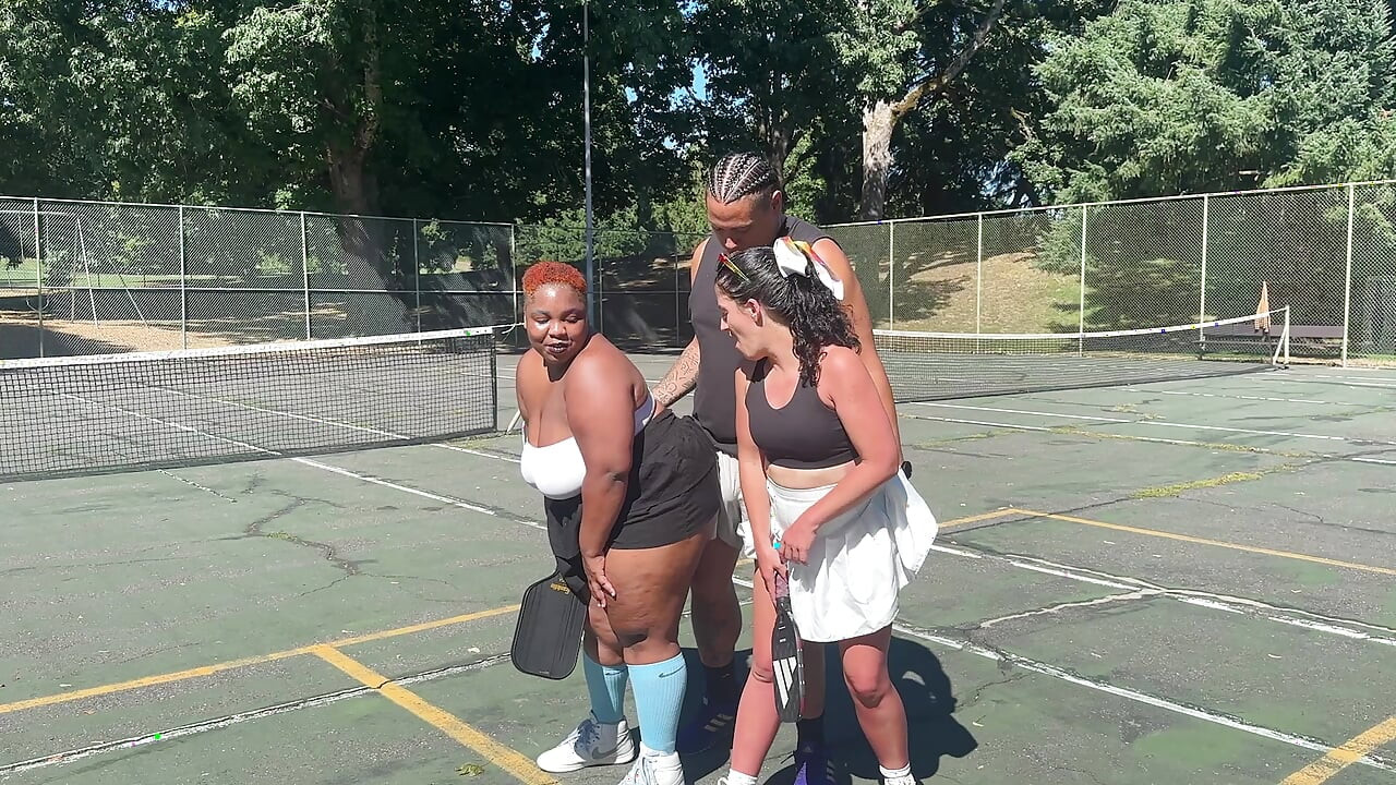 Pickleball dinking trójka z trenerem - Cliff Media Productions