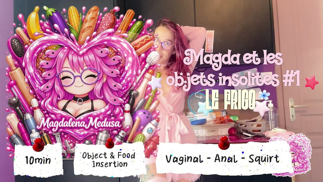 Magda & die ungewöhnlichen gegenstände im kühlschrank - anAL VAGINALER SQUIRT