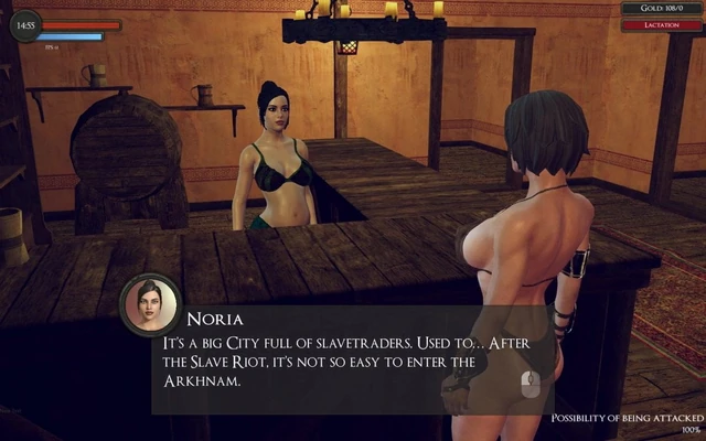 The Last Barbarian  - Rough sex on the tavern table
