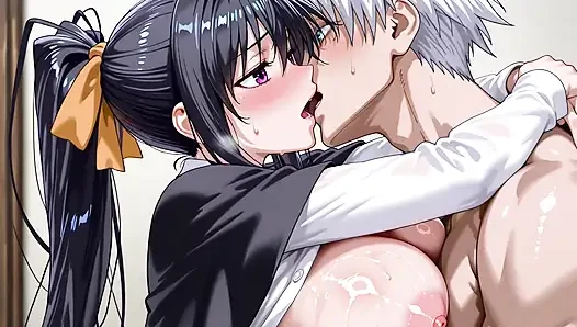 Gojo (JJK) x Akeno (DxD)