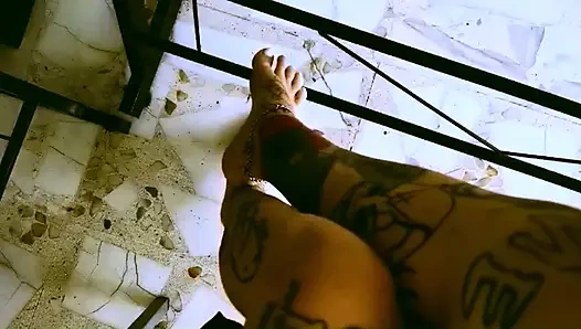 My Desk, My Rules, My Human Footstool