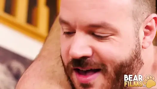 BEARFILMS fat hairy bears rex blue and john thomas raw breed