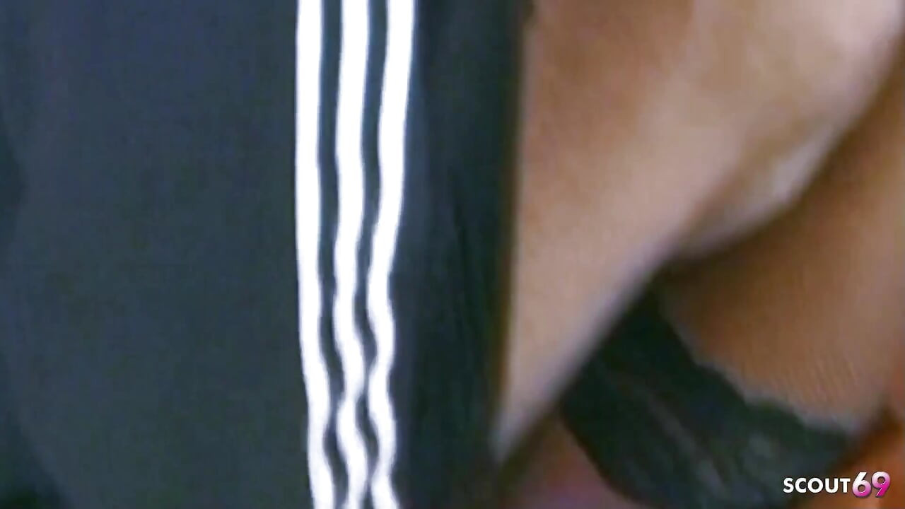 Latin Shemale Ginger in Stockings Gets a Hard Anal Fuck