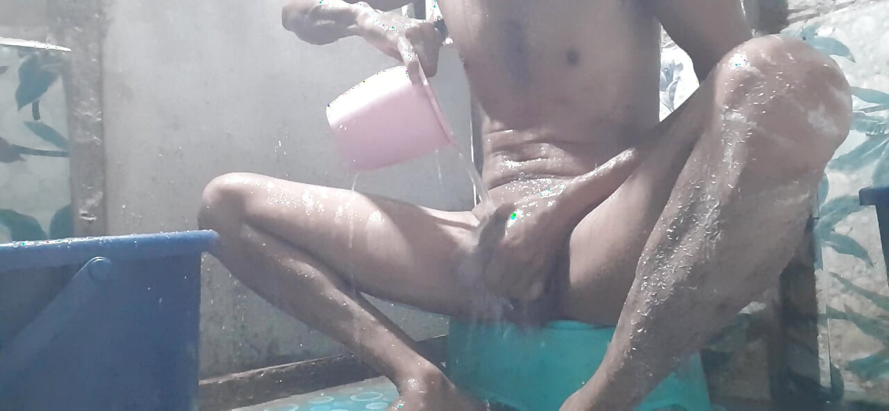 Bathroom Shower Home Indian Man