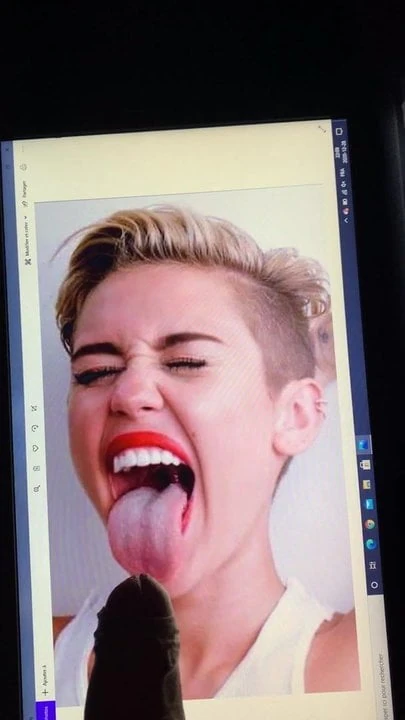 Miley cyrus big load