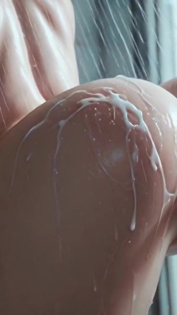 ATKINS HEAVEN - Roommate's Perfect Ass Gets Pounded While Sharing A Shower | Clip 1