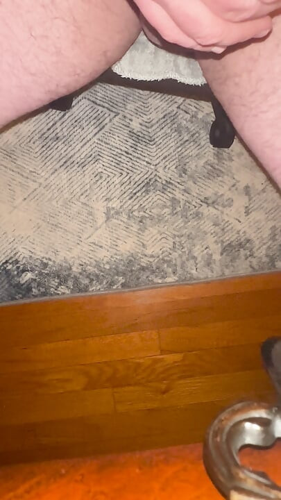 NurseTheWino Edging with Cum on Chocolate Bar