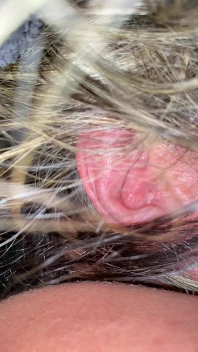Wife getting plowed in her ass