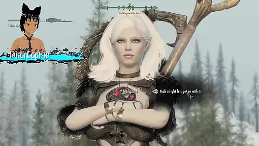 Skyrim B and L mod - Finding Morgaine and helping our her sexual needs