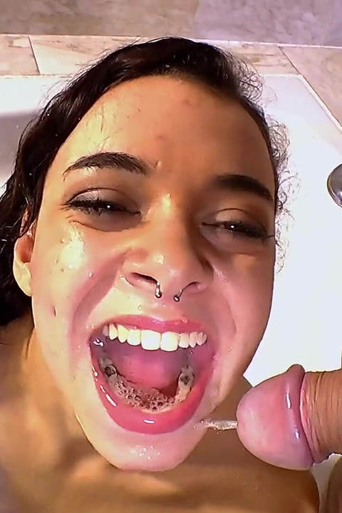 Ggg - Sexy Brunette with Big Tits Gets Pissed on in Pool by Ggg Studs