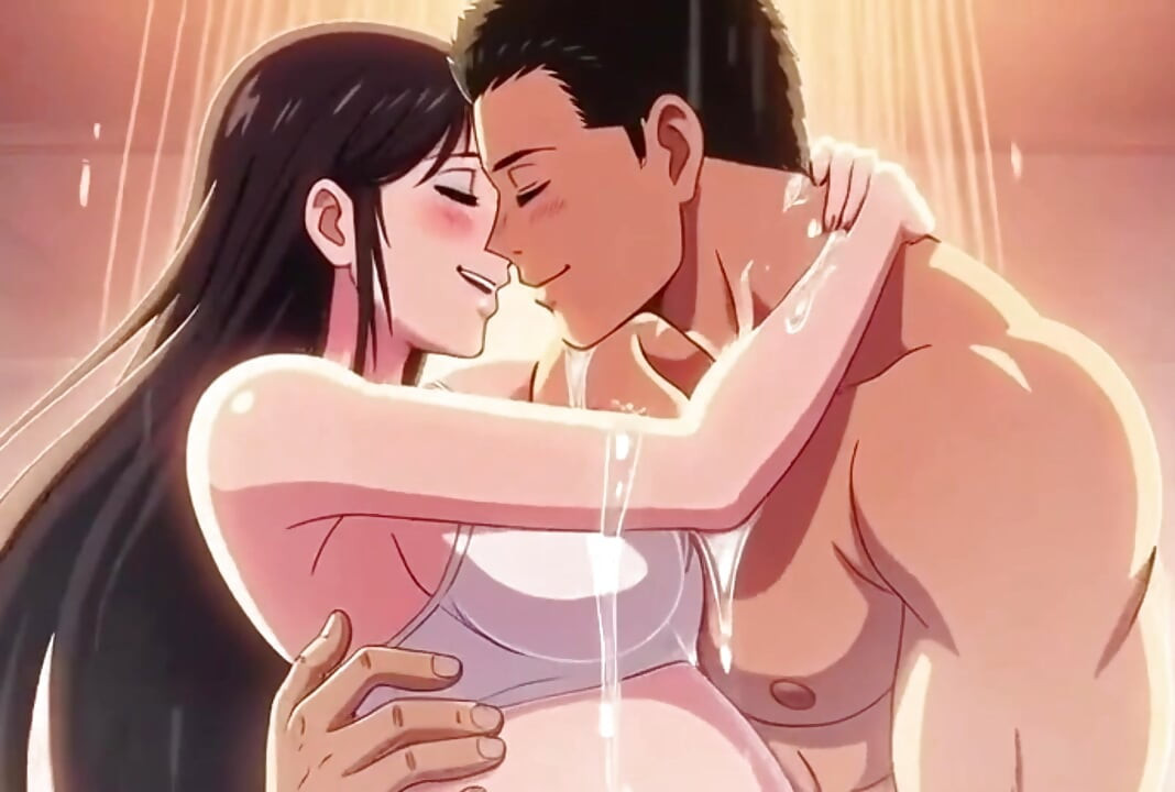 ผัวเย็ดอาบน้ําช่วยล้างร่างกายท้องของ Ayesha