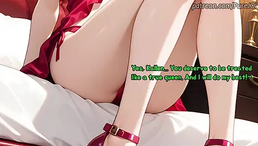 Kallen Kozuki hat für dich eine spezielle dessous-modenschau vorbereitet (JOI)