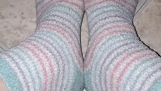 Fuzzy Sock Feet