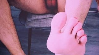 seksi ayak kızdırmak