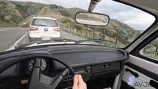 Sigara içen ateşli esmer hatunla bakış açısı randevusı, jiaxin