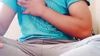 Boy masturbating uncontrol