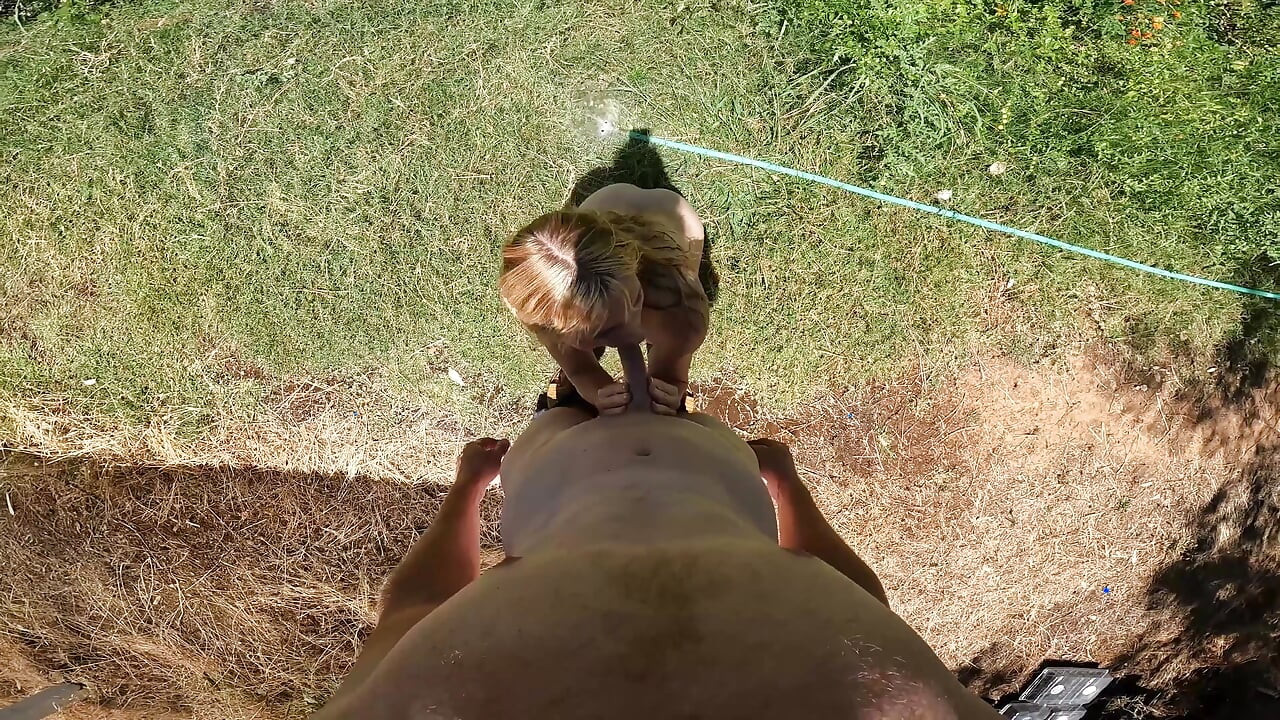 POV: You Fucked Me in the Garden & Got Soaked by Hose