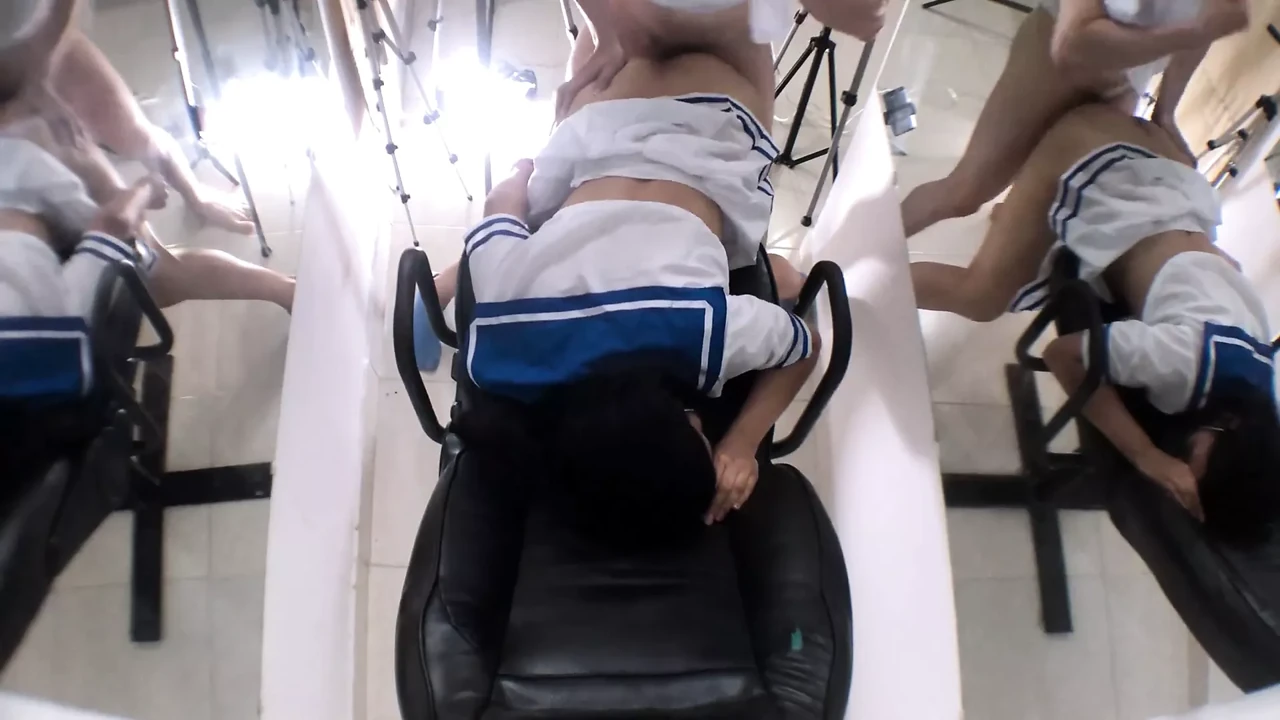 Tight hot ass schoolbabe girl getting hard fucked and hot cum inside ass in the school office cheating with her teacher