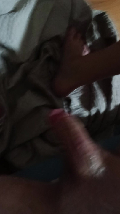 Cumming hard