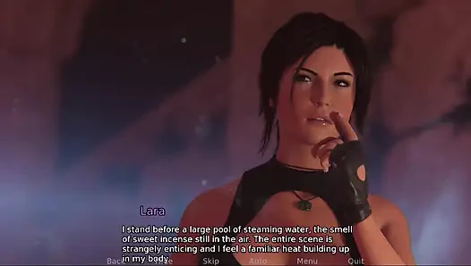 Croft adventure #1 - lara nggak bisa berhenti mikirin seks lesbian
