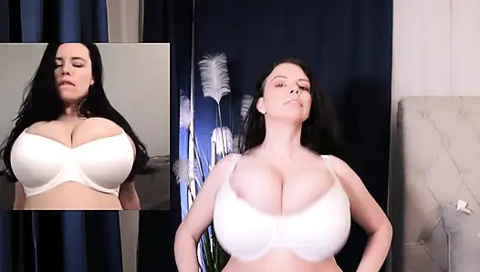 Güzel Lilith yağlanmış meme ibadeti boyut karşılaştırması