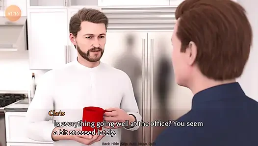 Mükemmel bir evlilik #8 Chris ve Anne yataktayken sohbet edin.