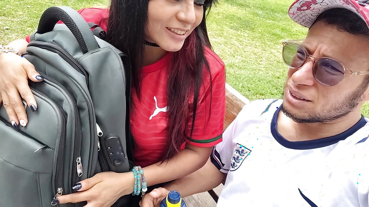 The park ranger is convinced to help a sweet fan from Spain.
