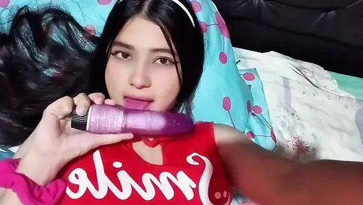 Aktris bokep lagi asik panggilan video sama penggemarnya dari kolombia