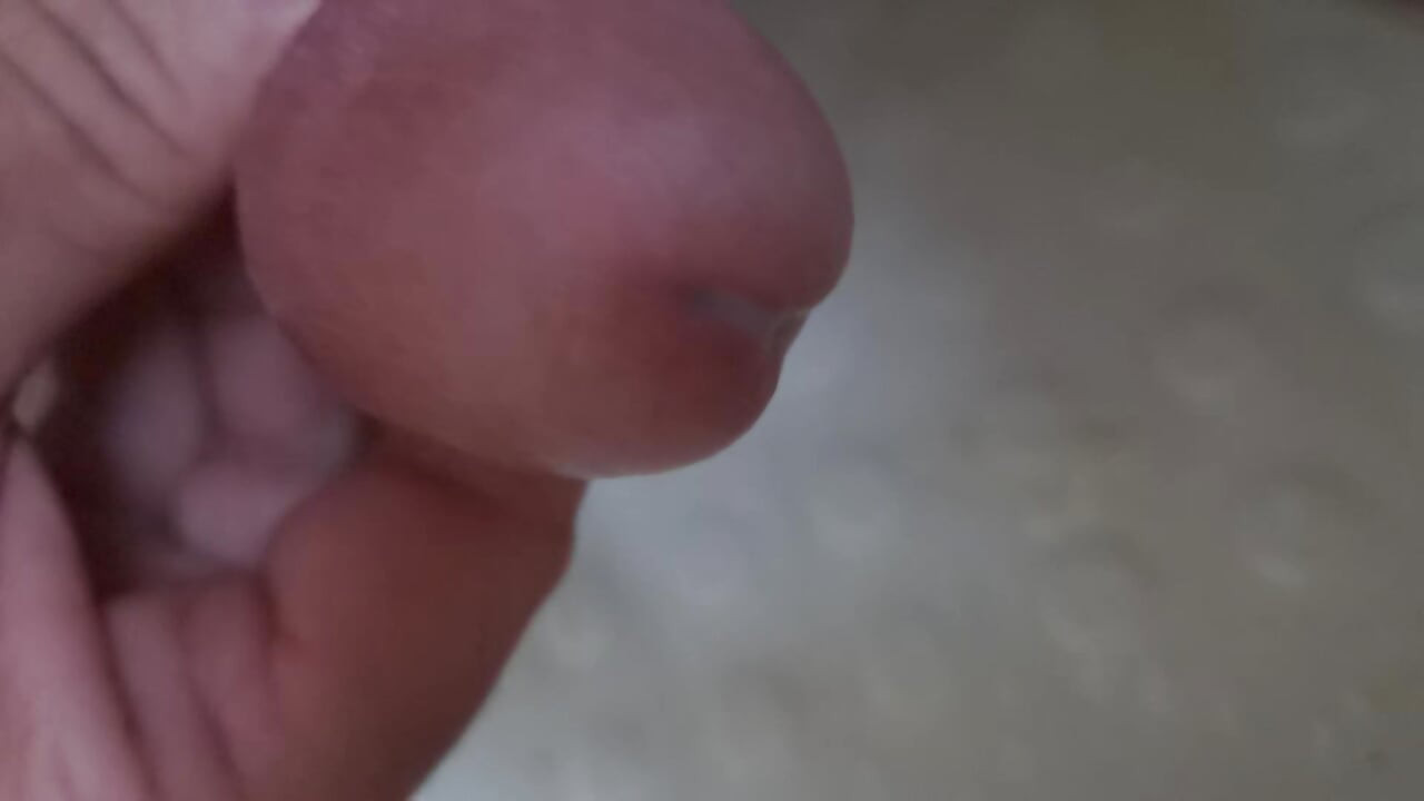 Young cock cumshot
