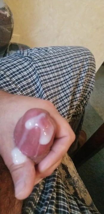 Thick creamy cumshot