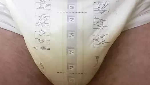 Wet and warm diaper