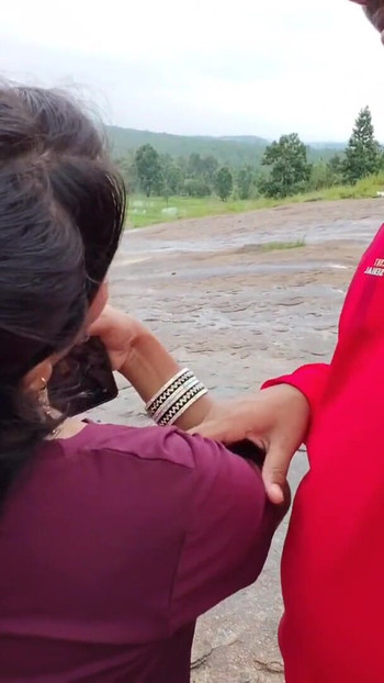 Key moment from "Turister Bhabhi Girl Hamari Ghar Wale Pahad Par Ghoom Aaye, Maine Usko Mere Ghar Le Gaya Aur Uski Gand Par"