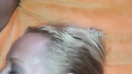 Selena's close up blowjob pleasure