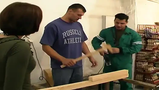 Hard Threesome with Random Craftsman