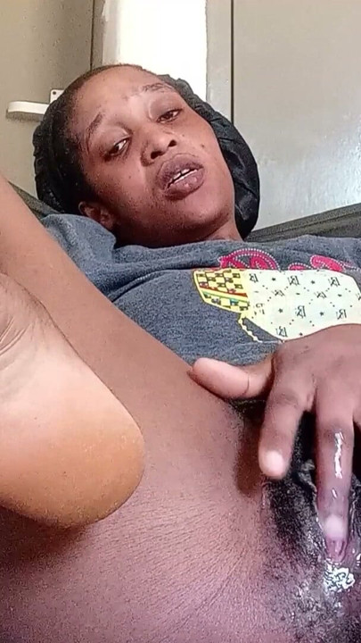 My juice pussy makes me scream fucking My self in my room  while my parents keep knocking and disturbing me | Clip 3